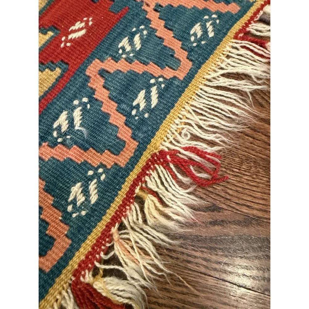 Vintage Turkish Wool Area Rug